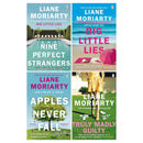 Liane Moriarty Collection 4 Books Set (Nine Perfect Strangers, Apples Never Fall, Big Little Lies, Truly Madly Guilty)