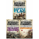 Bernard Cornwell Starbuck Chronicles Series 3 Books Collection Set - Copperhead, Bloody Ground, Battle Flag